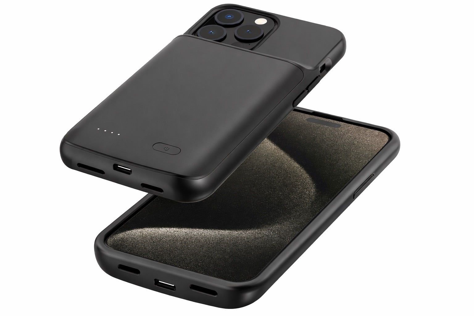 apple charging case detail showing secure connection and efficient charging performance