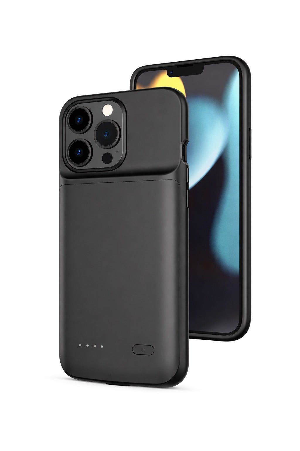 charging case for iPhone used on the go to charge phone anytime without needing a power outlet
