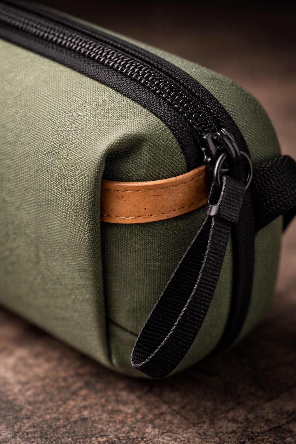 waterproof electronics organizer with durable YKK zipper and premium material finish